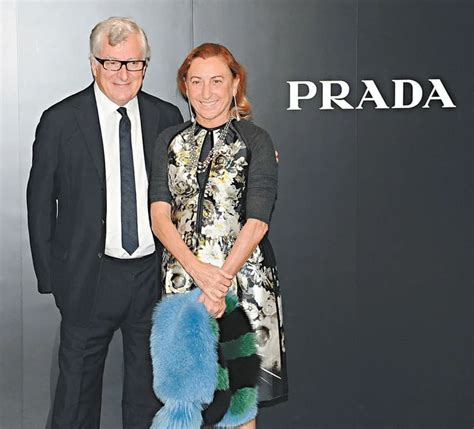 miuccua prada|miuccia Prada and patrizio bertelli.